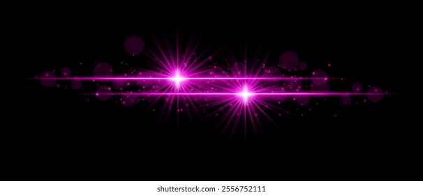 Purple glow. Shining, illumination, particles, radiance, bokeh, shimmer, brilliance, light streaks, energy, magic, elegance, celestial, abstract, festive, decoration, sparkling, luxurious, luminous