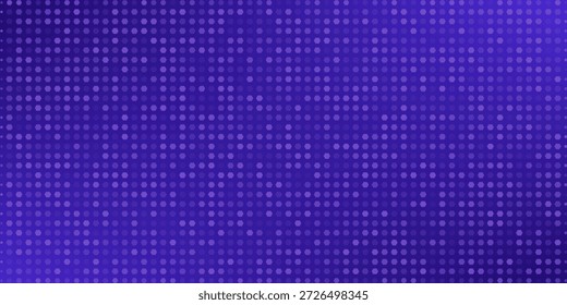 Padrão de ponto de pixel roxo brilhante. Papel de parede de grade de néon abstrato. Fundo padrão de mosaico de cor violeta. Vetor tecnologia moderna, negócios, ciência, saúde, medicina, apresentação design background