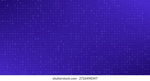 Patrón de puntos de píxeles brillantes púrpura. Abstractas Fondo de pantalla de neón. Fondo de mosaico de color violeta. Vector Tecnología moderna, negocios, ciencia, salud, medicina, fondo de diseño de presentación