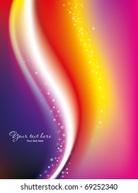Purple and gold background