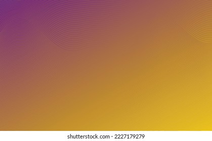 Purple and gold colored vector pattern with curvy lines. Suitable for background, wallpaper, fill, cover, card, backdrop, and banner.