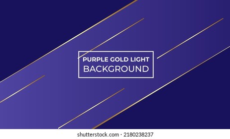 Fondo de luz de oro púrpura fácil de editar