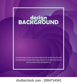 diseño de ilustración abstracta de gradiente púrpura con espacio de texto, para banner, medios sociales, portada de libro, fondo de pantalla