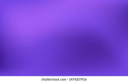 Purple gradient background. Abstract blurred multicolored backdrop. Vector illustration. 