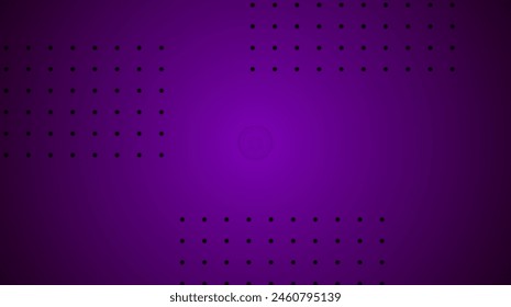 Fondo de degradado púrpura con puntos negros para Plantillas, fondos, Anuncios o carteles modernos.