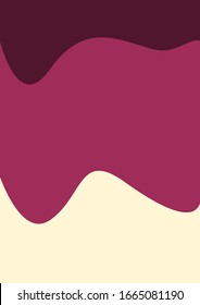 Purple gradient background. Blueberry Cheesecake Concept.