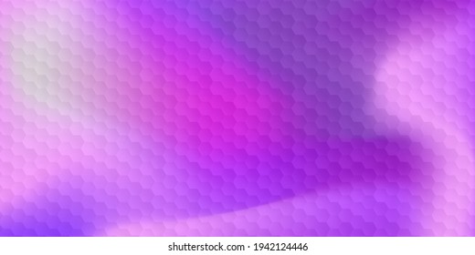 Purple gradient background. Design blue pastel background. Neon gradient. Iridescent, background. Stock image.