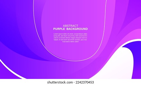 violetter Farbverlauf-Hintergrund mit Linien, die gut für Präsentationsprojekt, Hintergrund, Textur sind. und

