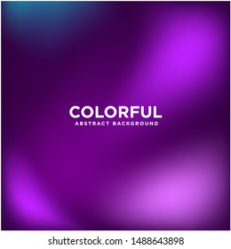 purple gradient background with modern pretty bubbles