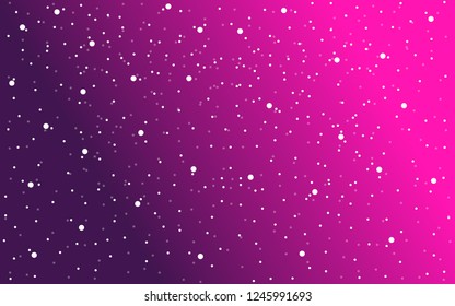 Purple Gradient Background with tone of pink and violet with white dots like glittery.