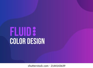 Diseño de fondo de color degradado púrpura