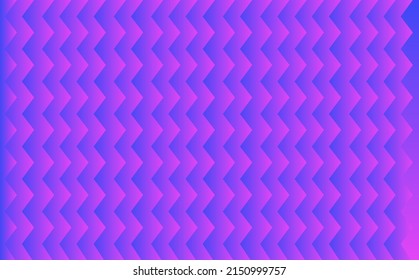 Purple gradient colored zigzag stripes pattern. Suitable for wallpaper, prints, cover, backdrop, and design template.