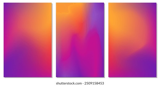 Purple gradient combination art empty space background collection