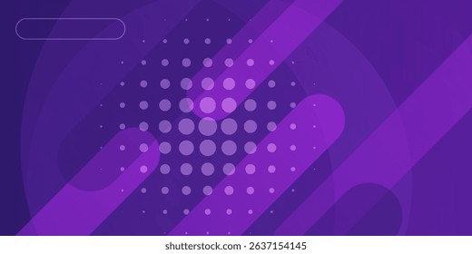 Purple gradient diagonal background. Fluid shapes composition. Eps10 vector
