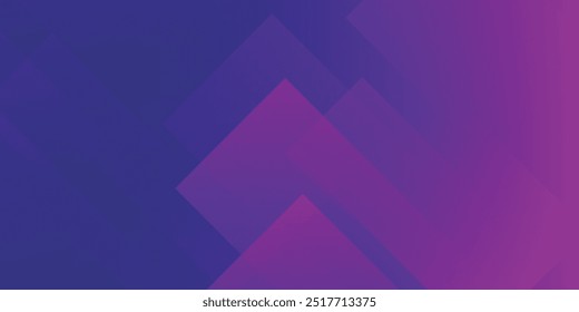 Fundo de retângulo diagonal de gradiente roxo. Composição de formas dinâmicas. Ilustração vetorial