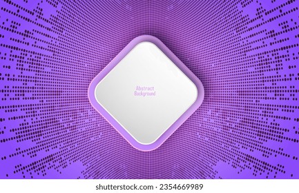 PURPLE GRADIENT HALFTONE BACKGROUND vector