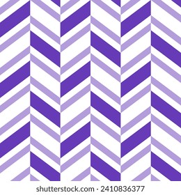 Purple gradient herringbone pattern. Herringbone vector pattern. Seamless geometric pattern for clothing, wrapping paper, backdrop, background, gift card.