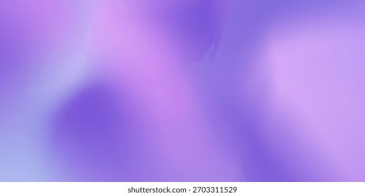 Purple gradient iridescent background. Rainbow colored pearlescent bg. Unicorn modern hologram neon wallpaper. Chrome cosmic print. Vector illustration, EPS 10.
