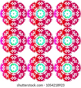 purple gradient jasmine pattern