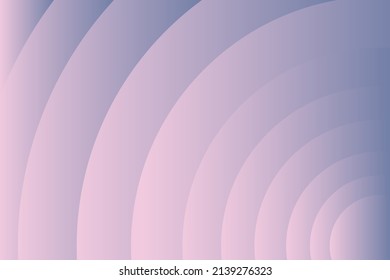 Purple gradient luxury overlap curve circle background. Vector illustration. 