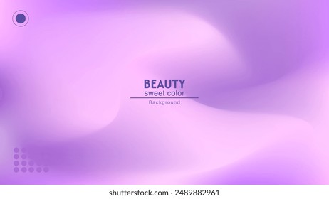 Purple gradient soft abstract combination background. Minimalist pastel color design.