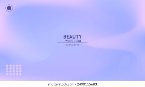 Fondo de combinación abstracto suave de degradado púrpura. Diseño minimalista en color pastel.