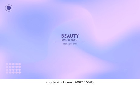 Purple gradient soft abstract combination background. Minimalist pastel color design.