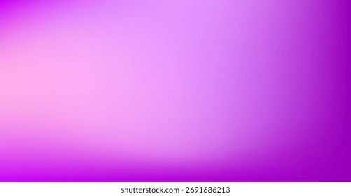 Gradiente roxo com efeito de esmaecimento da luz de spot criando um plano de fundo abstrato suave e brilhante.