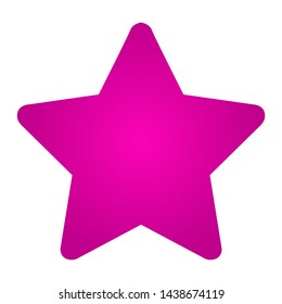 
purple gradient star illustration icon vector