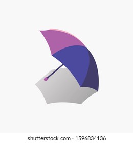Purple Gradient Vector Illustration Simple