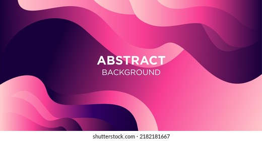 purple gradient wave abstract background