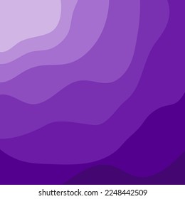 Purple gradient wave pattern dark abstract background