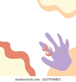 purple grass brown design template illustration background