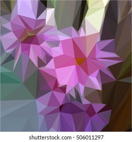 purple gray background abstract geometric triangle mosaic texture polygon vector, modern design