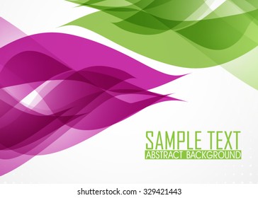 Purple and green abstract background