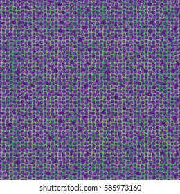 Purple and green abstract organic vector seamless pattern background
