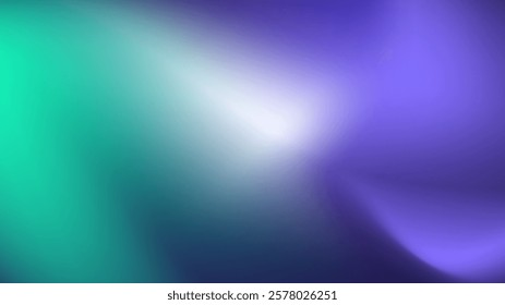 Purple and Green Blurred Gradient Decorative Background