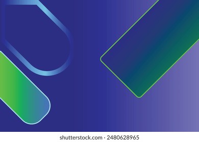 Diseño de fondo degradado con combinación de colores púrpura y verde.