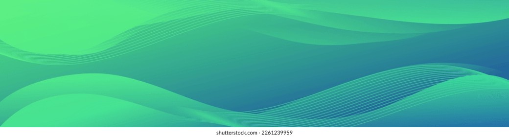 Purple Green Gradient Blur Banner Template. Modern background design. fluid background. liquid color.Fit for website, banners, wallpapers, brochure, posters