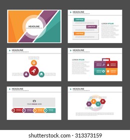 Purple purple green Multipurpose Infographic elements and icon presentation flat design set for advertising marketing brochure flyer leaflet
