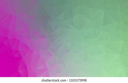 Purple and Green Triangle Gradient Background Texture