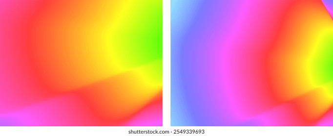 Purple To Green Vector Gradien For Background, Wallpaper, Backdrop, Banner, Web, Advertising