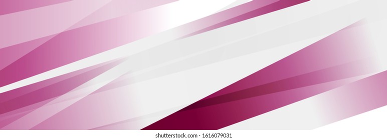 Purple and grey stripes abstract concept banner design. Vector background