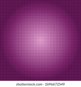Un fondo de rejilla púrpura con un efecto de foco sutil que emana del centro creando un gradiente suave de rosa claro a violeta profundo.