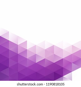Purple Grid Mosaic Background, Creative Design Templates