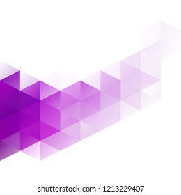 Purple Grid Mosaic Background, Creative Design Templates