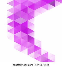 Purple Grid Mosaic Background, Creative Design Templates