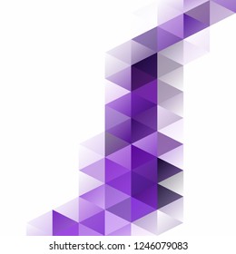 Purple Grid Mosaic Background, Creative Design Templates