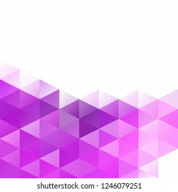 Purple Grid Mosaic Background, Creative Design Templates