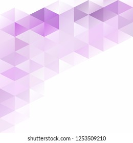 Purple Grid Mosaic Background, Creative Design Templates